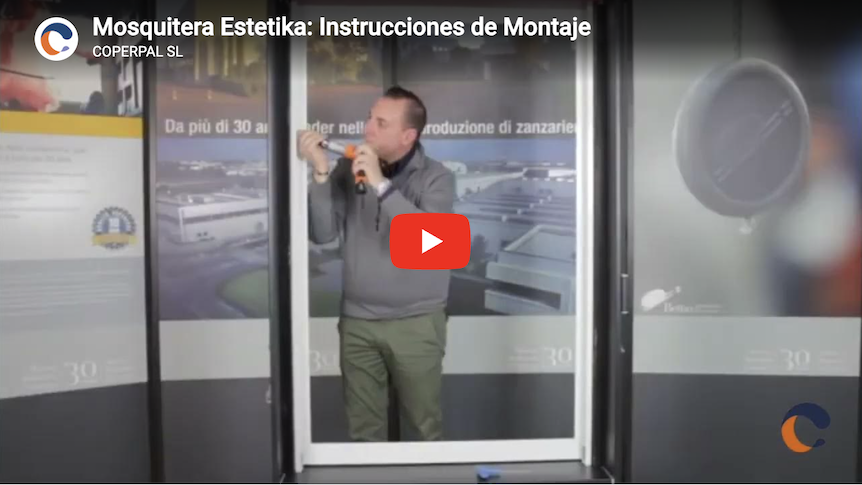 Vídeo de instalación Mosquitera Estetika